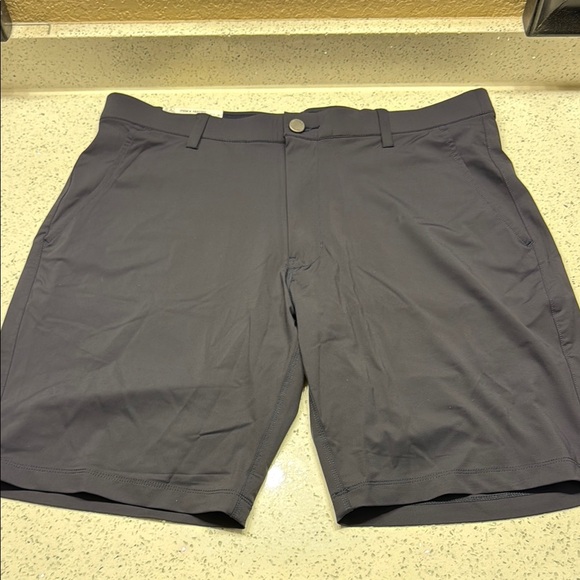 INFINITY Men's Navy Performance Shorts - Picture 3 of 8